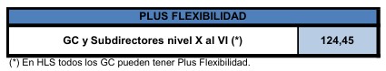 PLUS FLEXIBILIDAD